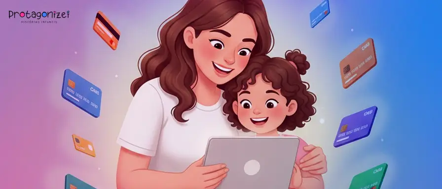 Presente Personalizado no Cartão: Um Livro Infantil com o Rosto do Seu Filho(a)